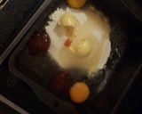 A picture of step 3 of Mev. Ellis se baie lekker poeding ( Malva pudding ).