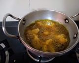 A picture of step 5 of Chilli Gobhi (Cauliflower).