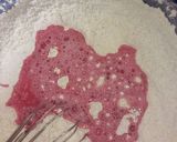 A picture of step 4 of 'Pinkie' lemon pancakes.