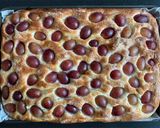 A picture of step 8 of Sweet Focaccia with Grapes.