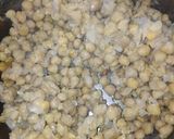 A picture of step 3 of Chole puri.