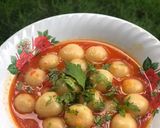 Foto langkah ke 5 dari resep Cilok Kuah Pedas.
