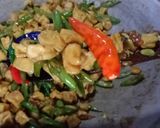 Foto langkah ke 10 dari resep Oseng kering buncis tahu (oseng tanpa air).