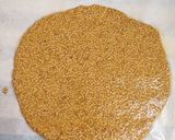 A picture of step 7 of Sesame jaggery Chikki.