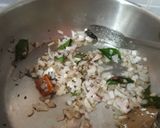 A picture of step 3 of Veg mushroom biryani.