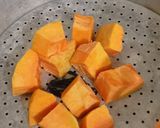 Foto langkah ke 1 dari resep Pudding Labu Kuning /Labu Parang.