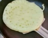 A picture of step 14 of Katayef with cream cheese or shrikhand.