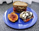 Foto del paso 5 de la receta: Hamburguesa ternera macerada con Pedro Ximénez y rulo de cabra