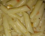 A picture of step 10 of Creamy White Sauce Pasta.
