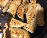 عکس مرحله 2 از دستور ساندویچ فیله مرغ🥪🥪🐓🐓🥬🥬🍅🍅