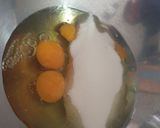 A picture of step 2 of Tres Leches Cake.