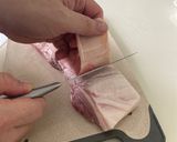 A picture of step 1 of Japanese Chashu.