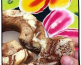 Foto langkah ke 6 dari resep Bolu Zebra Lembut Irit Bahan.