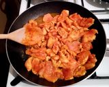 Grillezett csirke zöldséges rizságyon recept fázis 3 fotója