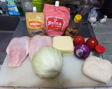 Foto del paso 1 de la receta: Hamburguesa de pollo