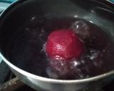 A picture of step 1 of Beetroot Raita.