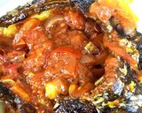 A picture of step 5 of Mixed Oil Yam Sauce.