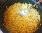 A picture of step 8 of Persian Saffron Rice.