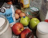 Foto del paso 1 de la receta: Torta de manzana y nuez en olla Essen