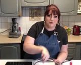 A picture of step 4 of Haunted Pavlova.