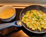 Foto del paso 2 de la receta Quiche de puerros y calabacín
