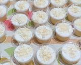 Foto langkah ke 3 dari resep Puding busa keju vla santan.