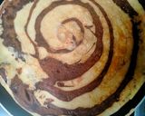 Une image de l'étape 4 de Crêpes zébrées.