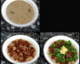 A picture of step 4 of Mutton haleem😋😋😋.