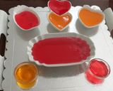 A picture of step 2 of Jello #Team Contest #Big Five #Kids Menu#Dessert.