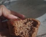 Foto del paso 9 de la receta: Muffins veganos de bananas y cacao rellenos con mermelada de membrillo