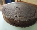 A picture of step 5 of Chocolate fudge cake.