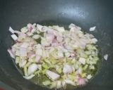 A picture of step 5 of Mexican rice with Pineapple.