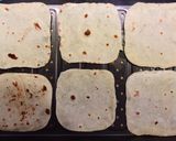 Hình bước làm 5 của món Taco Gà Xé Size Mini