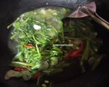 Foto langkah ke 4 dari resep Tumis Kangkung & Buncis.