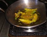 A picture of step 2 of Spicy bitter gourd crispy fry.