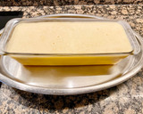 Foto del paso 3 de la receta: Pudín de melocotón en almíbar (Peach pudding in syrup)