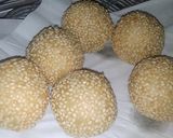 Foto langkah ke 3 dari resep Onde Onde Isi Kacang Hijau.