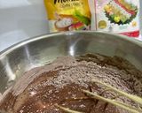 Foto langkah ke 3 dari resep Bolu Kukus Cokelat Gluten Free.
