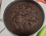 Foto langkah ke 4 dari resep Base Cake Coklat/Kue Ultah 3 Telur Kukus.
