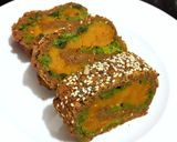 Foto del passaggio 6 della ricetta Rollè di lenticchie ripieno di zucca e friarielli