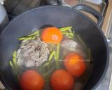 Une image de l'étape 5 de Tajine d'agneau aux haricots verts.