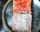 A picture of step 2 of Cheese jam Toast sandvich.