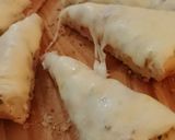 Foto del paso 11 de la receta: Figaza rellena de salchichas y huevo con mozzarella