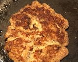 A picture of step 6 of Banana Pancakes (no flour).