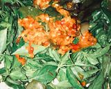 Foto langkah ke 6 dari resep Pepes Tahu Jamur Kemangi.