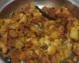 Patle Aloo ki sabji recipe step 4 photo