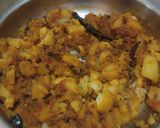 A picture of step 4 of Patle Aloo ki sabji.