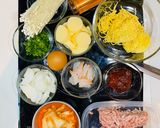 รูปขั้นตอนการทำที่ 1 ของ บะหมี่ไข่ซุปกิมจิ