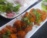 A picture of step 3 of Tandoori chicken tikka.
