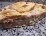 Foto del paso 5 de la receta: Relleno de tarta de jamón y queso